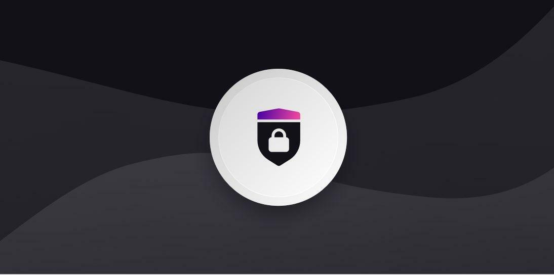 Illustration Icon Security V3 Dark Waves Generic