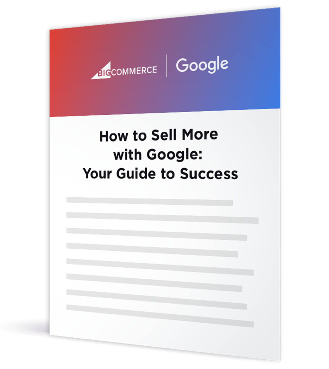 Cover image how to sell more with ads and listings on google guide bigcommerce 2