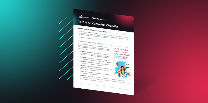 Custom card thumbnail tiktok ad campaign checklist